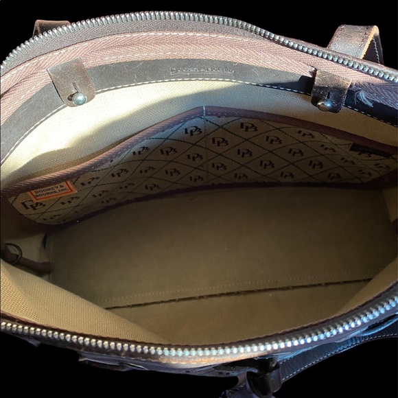 Vintage Dooney & Bourke Signature Monogram Bag - Picture 3 of 6